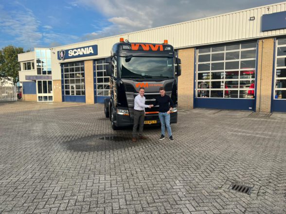 Neuer Scania R410 für Wim Martens Logistics
